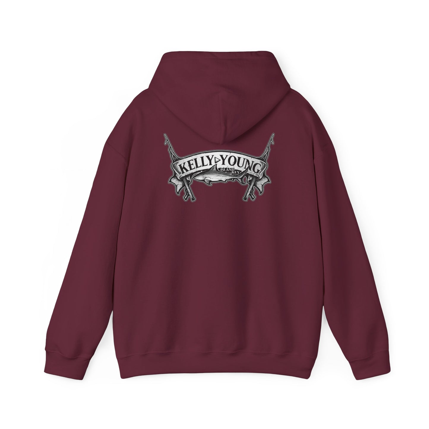 Speargun Shark Hooded Sweatshirt