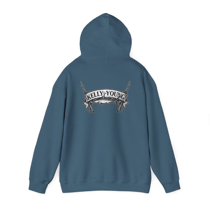 Speargun Shark Hooded Sweatshirt