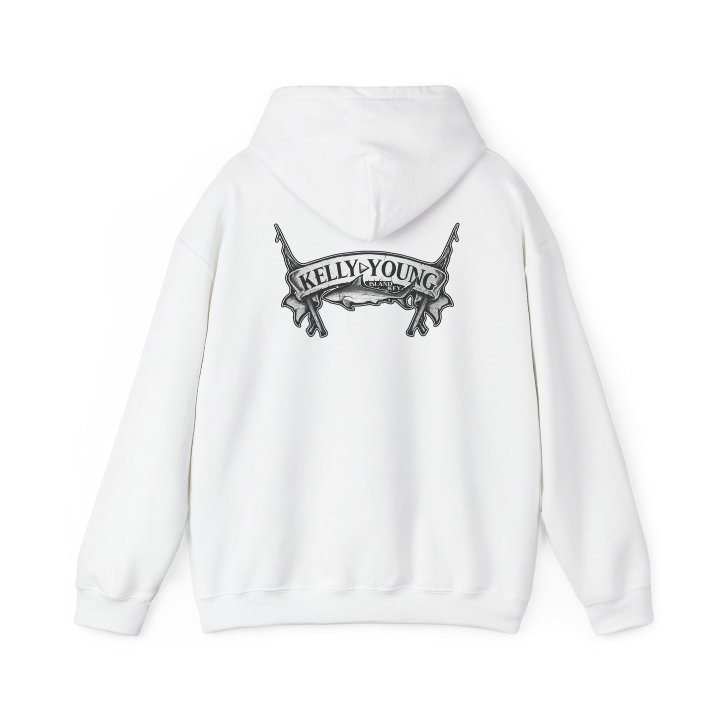 Speargun Shark Hooded Sweatshirt