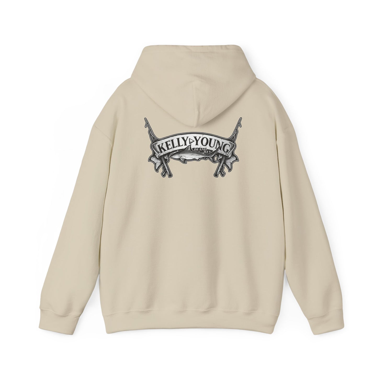 Speargun Shark Hooded Sweatshirt
