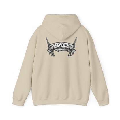Speargun Shark Hooded Sweatshirt