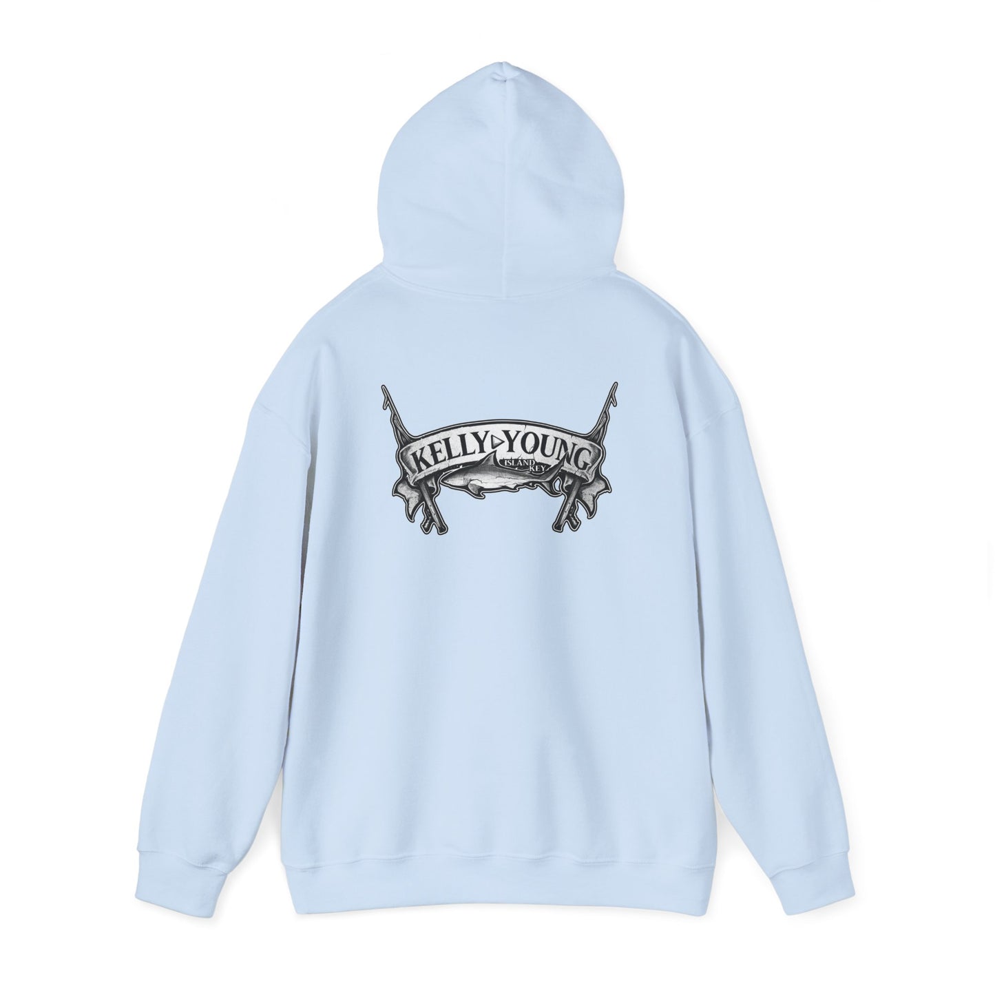 Speargun Shark Hooded Sweatshirt
