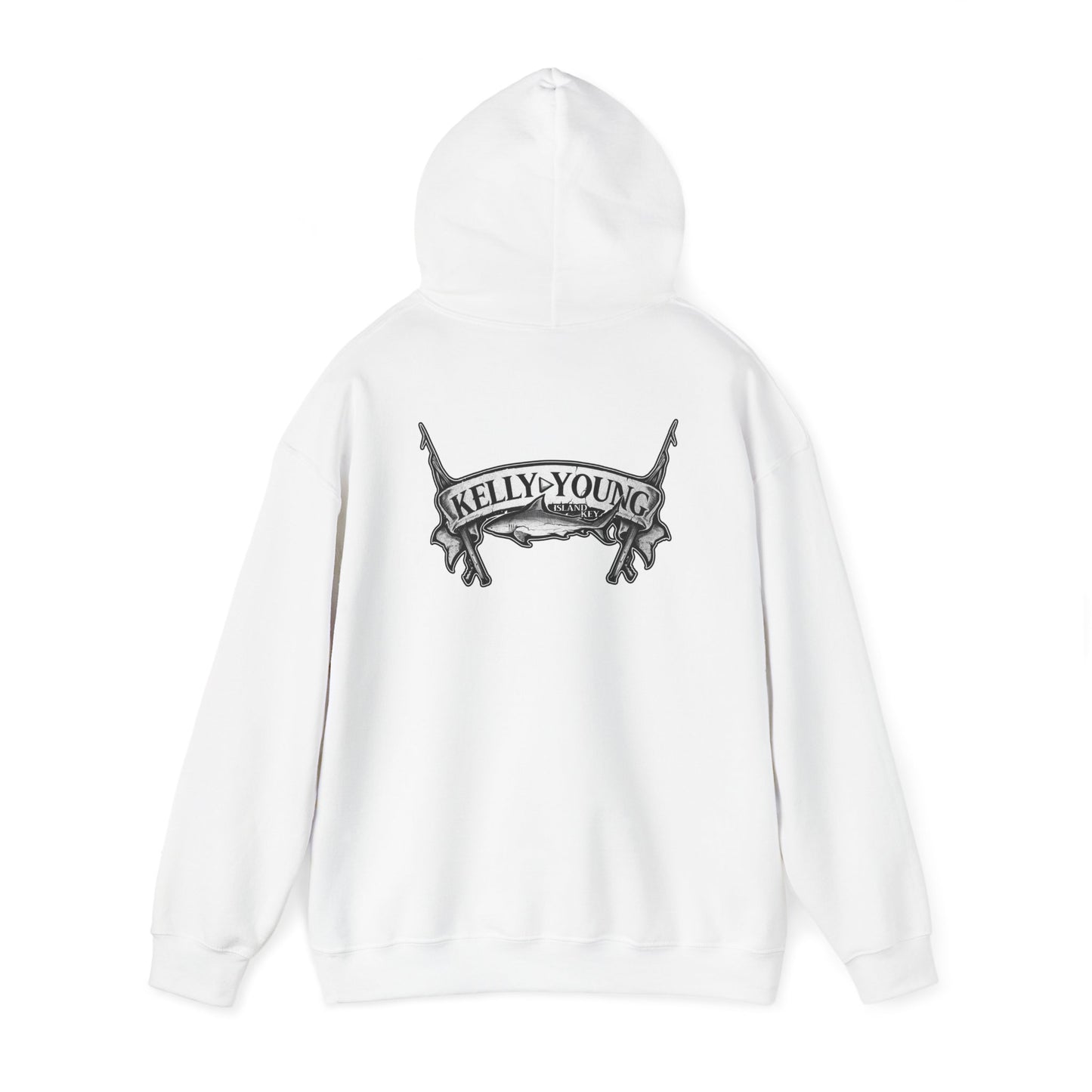 Speargun Shark Hooded Sweatshirt