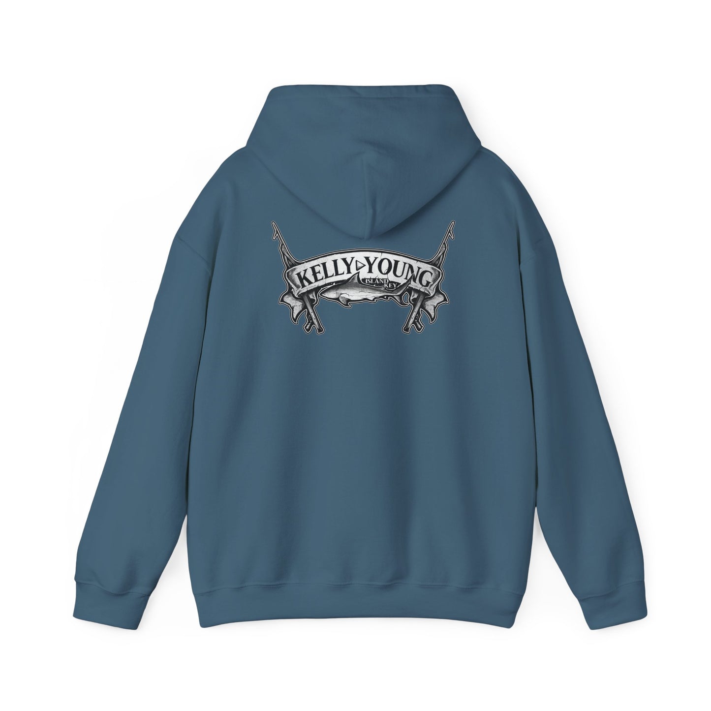 Speargun Shark Hooded Sweatshirt