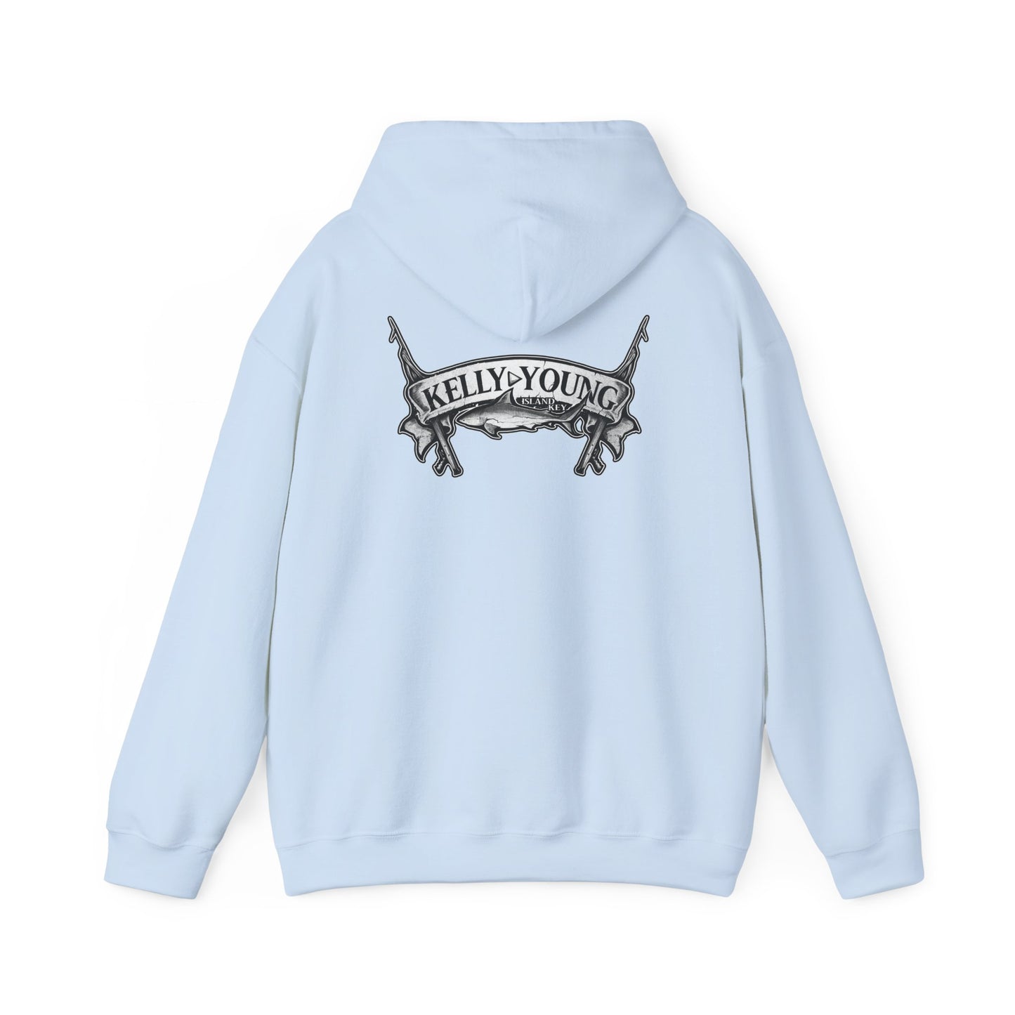 Speargun Shark Hooded Sweatshirt