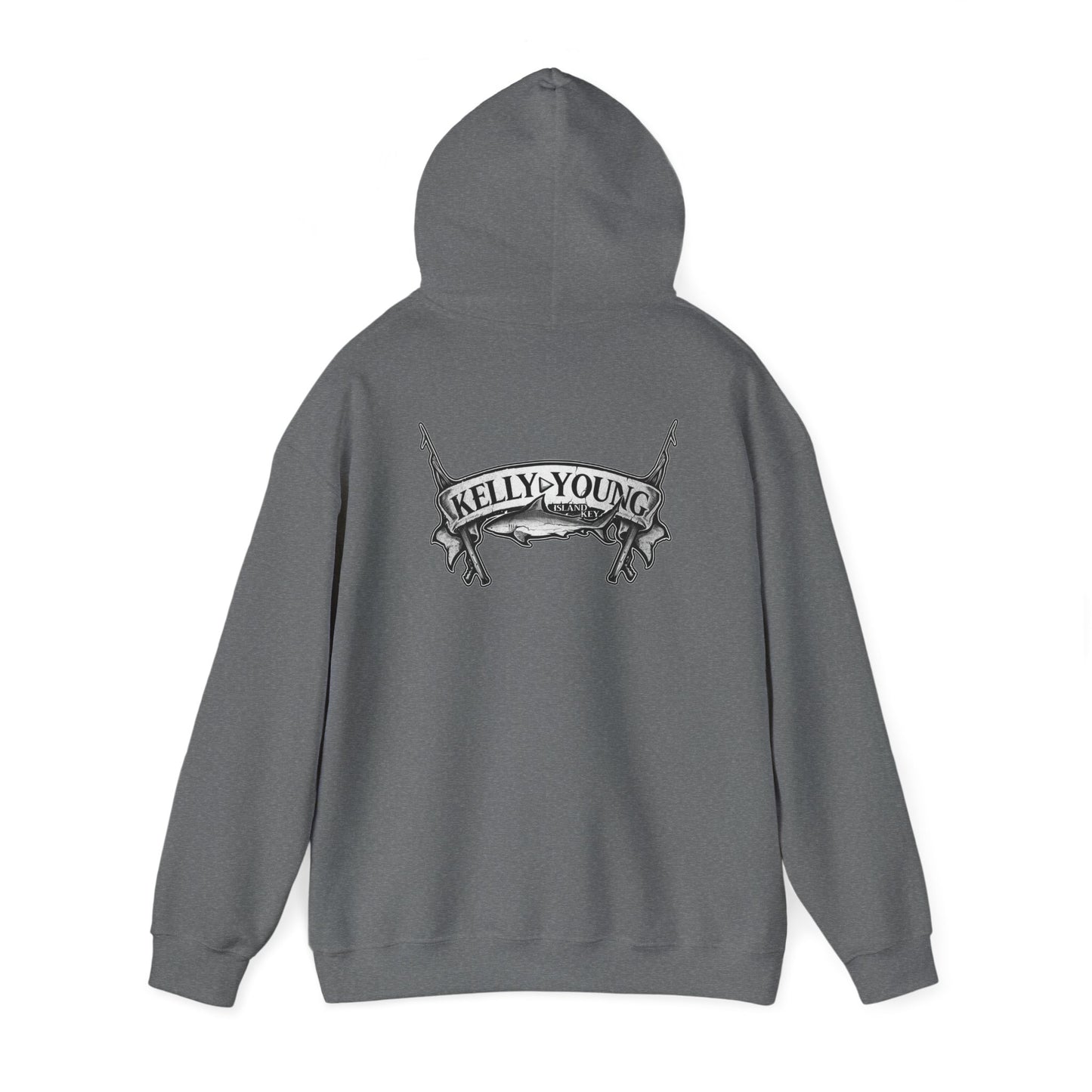 Speargun Shark Hooded Sweatshirt