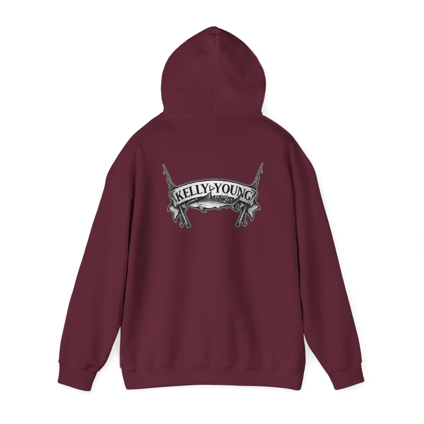 Speargun Shark Hooded Sweatshirt